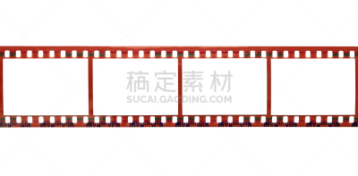 空白的,留白,胶卷,白色背景,与摄影有关的场景,分离着色,画框