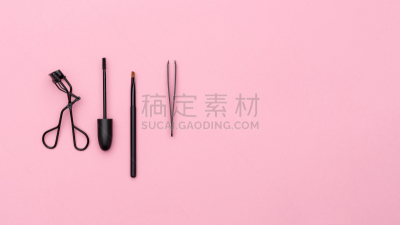 设备用品,身体保养,睫毛,噪声,健康保健,专业人员,彩色背景,多样,睫毛膏,冰上掷石运动