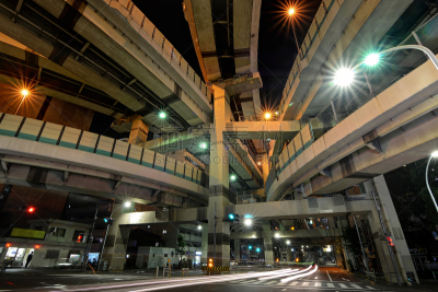 公路,东京,低视角,日本,室内过夜,拥挤的,星迹