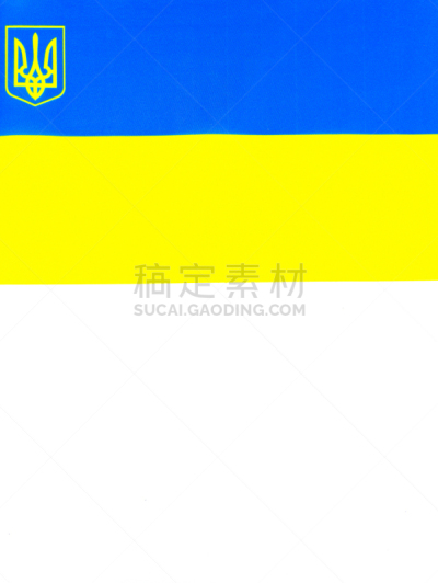 乌克兰,美国州旗,文字,选票单,古董,充满的,丝绸,黄色,古老的,符号