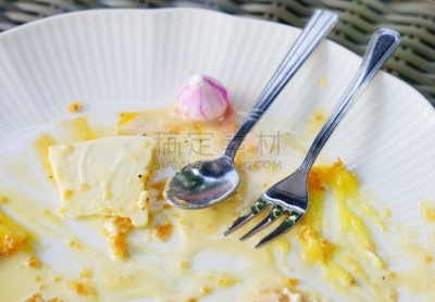 肮脏的,盘子,高视角,一次性物品,事件,泰国,一次性杯子,餐具,稻,凌乱