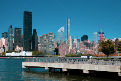 城市天际线,纽约州,曼哈顿中心,长岛市,纽约,景观设计,公园,现代,著名景点,商业金融和工业