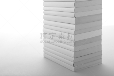 白色,书,笔记本电脑,垒起,科学家,技术,丰富,堆,风格