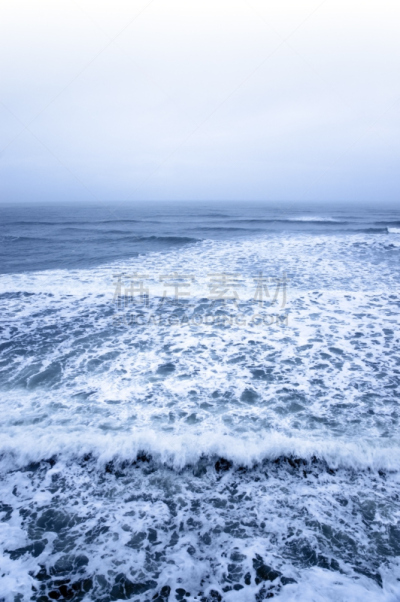 海浪,2004,放气的,海啸,垂直画幅,水,天空,留白,装管,无人