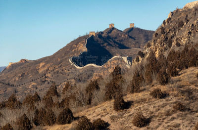 Great wall of China at the Simatai section Its original appearance Great wall in the Ming Dynasty- World heritage site- Beijing- China- Asia