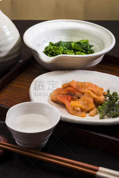 日本青酒,蔬菜,芥末酱,盐渍食品,含酒精饮料,装饰菜,绿芥末酱,配菜,炖品,日本