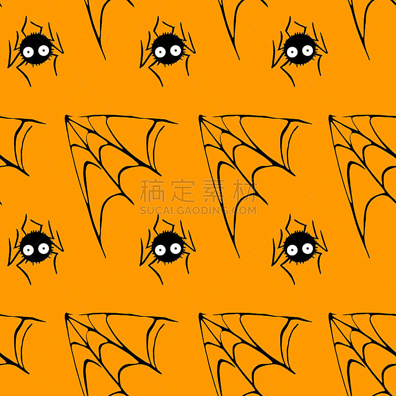 蜘蛛网,纹理,白色,手,式样,黑色,橙色背景,恐惧症,怪异
