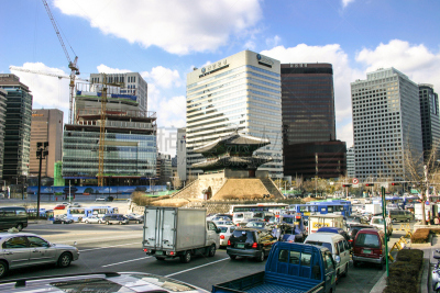 大门,韩国,首尔,办公室,水平画幅,无人,交通,户外,都市风景,著名景点