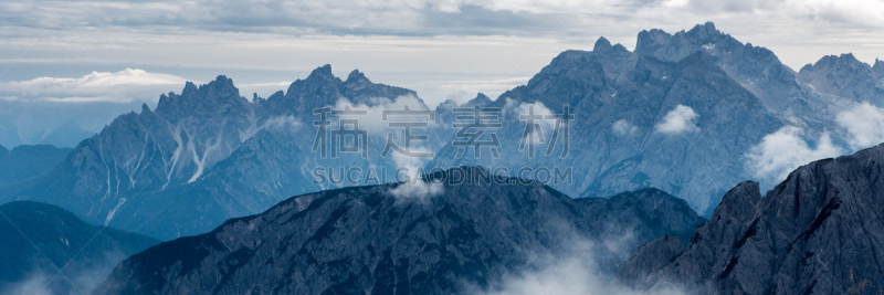 多洛米蒂山脉,意大利,阿尔卑斯山脉,苏打,云景,山口,著名景点,自然美,岩石,夏天