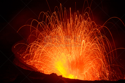 塔纳岛,瓦努阿图,火山,火山口,亚瑟山,在边上,秘密,卡诺岛,旅途,热