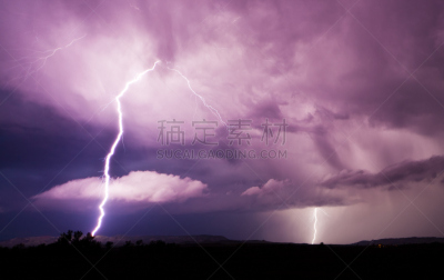 天空,暴风雨,水平画幅,夜晚,暴雨,季候风,云景,活力,闪电,复员
