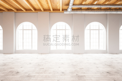 空的,窗户,住宅房间,华贵,地板,模板,现代,住宅内部,门厅,建筑