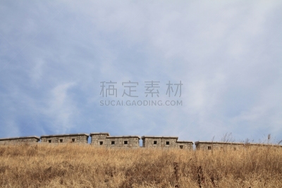 城墙,首尔,韩国,天空,水平画幅,墙,景观设计,无人,蓝色