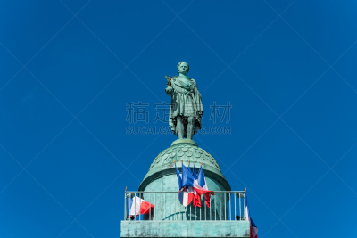 法国,雕像,旺多姆广场,拿破仑一世,巴黎,柱子,贞德,在上面,方向,传统