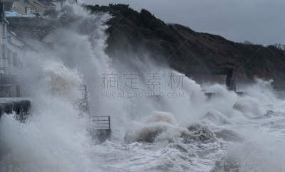 暴风雨,波浪,多里士,巨大的,18世纪图片,2019,气候,环境,自然神力,挡土墙