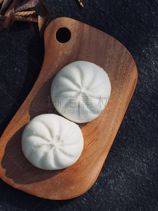 中式小笼包,东方食品,叶子,韩国食物,传统,蔬菜,小圆面包,清新,中文,面包