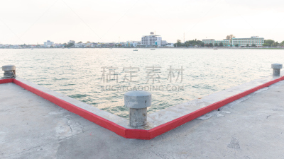 背景,城市,都市风景,全景,海洋,混凝土,桥式,杆,海港,泰国
