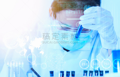 实验室,科学家,背景聚焦,概念,生物化学家,烧杯,试管,拉布拉多犬,装管,稀缺