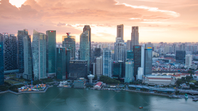 都市风景,新加坡市,城市天际线,市区,夜晚,市区路,旅行者,滨水,新加坡河,著名景点