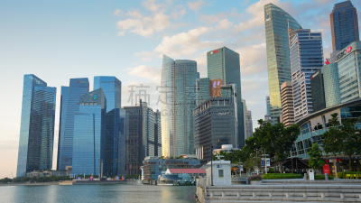 都市风景,新加坡市,城市天际线,市区,夜晚,市区路,旅行者,滨水,新加坡河,著名景点
