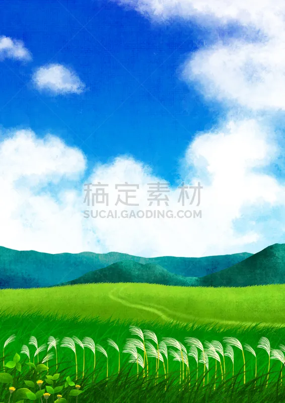 自然 背景 芦苇 绘画插图 插图画法 草原 植物 风景 天空 春天图片素材下载 稿定素材 自然 背景 芦苇 绘画插图 插图画法 草原 植物 风景 天空 春天图片素材下载 稿定素材