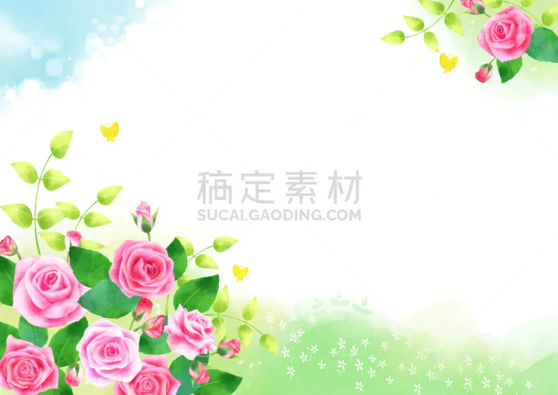 季节 绘画插图 自然 水彩画颜料 植物 背景 天空 春天 花 树图片素材下载 稿定素材 季节 绘画插图 自然 水彩画颜料 植物 背景 天空 春天 花 树图片素材下载 稿定素材