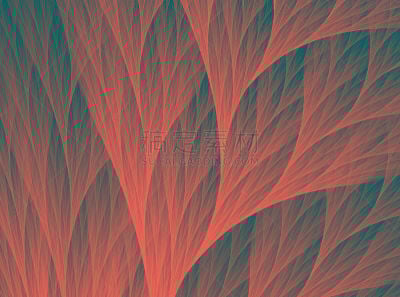 分形,2019,式样,礁石,珊瑚,抽象,蓝色背景,荧光,黑色,青绿色