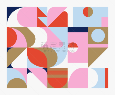 矢量,式样,抽象,中间,世纪,华丽的,几何形状,纺织品,复古风格,现代