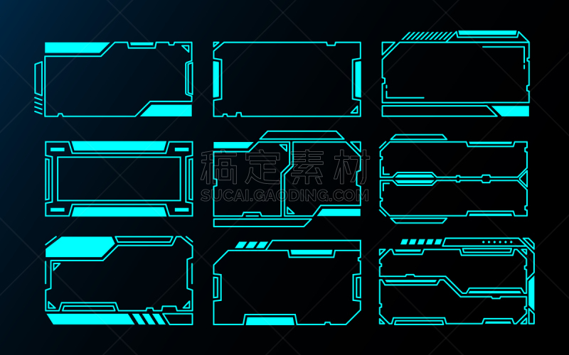 边框,技术,未来,矢量,式样,抽象,游戏,数字化显示,传媒,商务