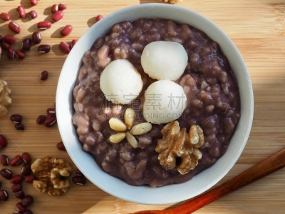 韩国食物,胡桃,粥,菜豆,红豆汤,传统,中文,饮食产业,日本食品,食品