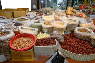 食品,草本,成分,生食,材料,货摊,植物群,食品杂货