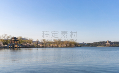 北京,颐和园,春天,华丽的,万寿山,世界遗产,公园,复古风格,中国,户外