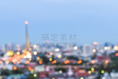 屋顶,都市风景,夜晚,曼谷,商务,建筑业,背景,运动模糊,照亮