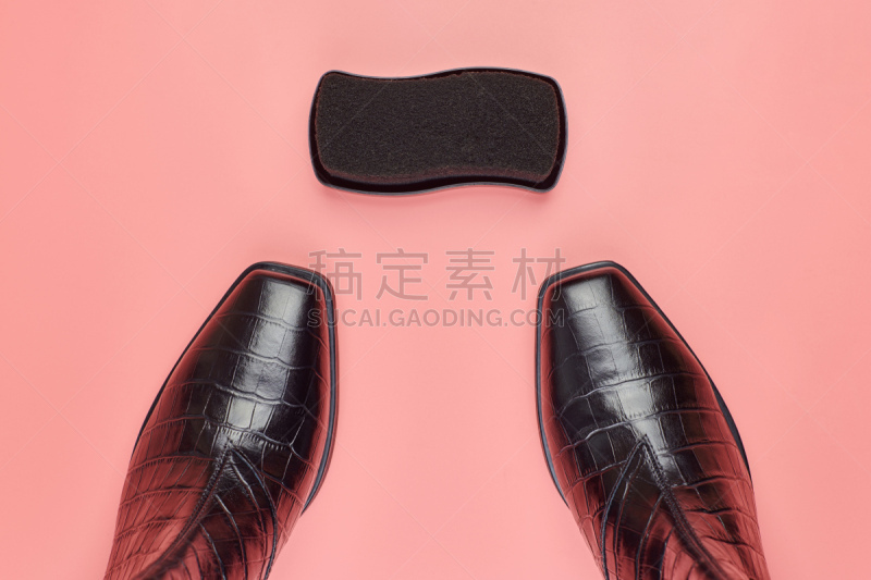 女人,留白,鞋子,波兰,海绵