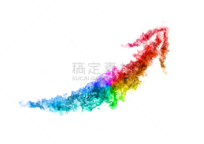 箭头符号,多色的,抽象,白色背景