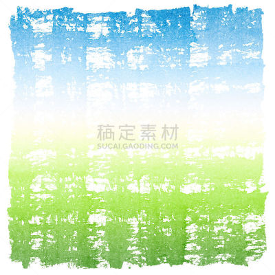 边框,草,天空,方形画幅,抽象,水彩画,永保青春,点画效果,草坪,纹理效果
