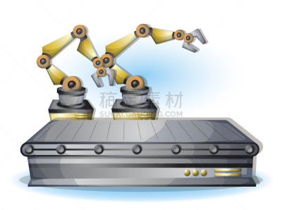 绘画插图,卡通,室内,矢量,工厂,多层效果,与众不同,住宅房间,传送带,储油罐