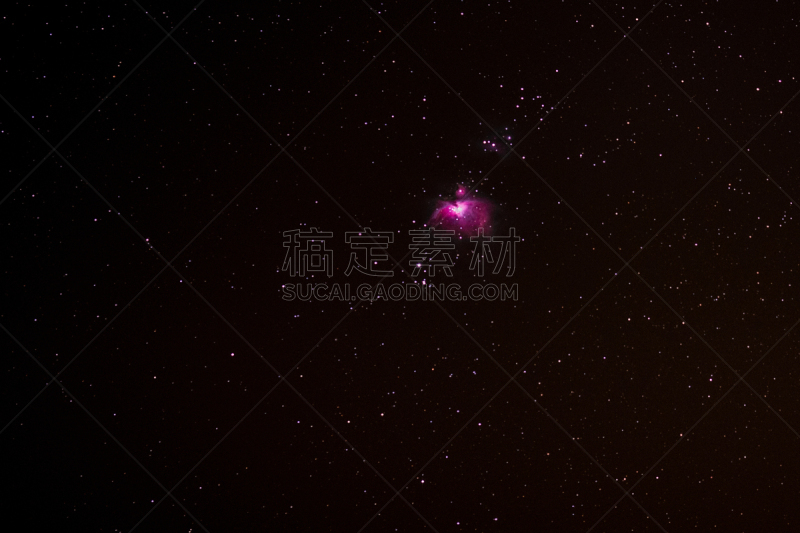 天空,猎户座大星云,梵高星空,粉色
