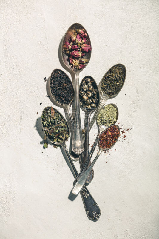 玫瑰,在上面,茶,绿茶,看风景,南非茶,红茶