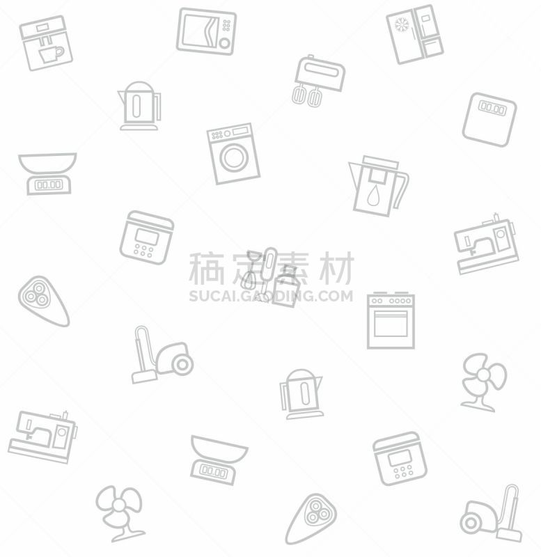 白色,用具,四方连续纹样,线条,冰箱,电扇,技术,炊具,微波炉,烤炉