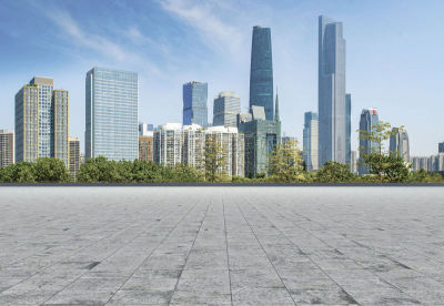 现代,空的,砖地,广州,建筑,方形画幅,天空,美,未来,水平画幅