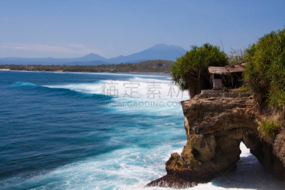 岩石,海滩,波浪,海岸线,自然美,河岸,风景,户外,地形,行动