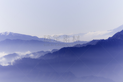 地形,背景,无人,蓝色,山,山顶,水,禅宗,光