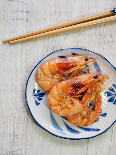 虾,东方食品,垂直画幅,形状,韩国食物,传统,古老的,海产,健康,油煎虾面