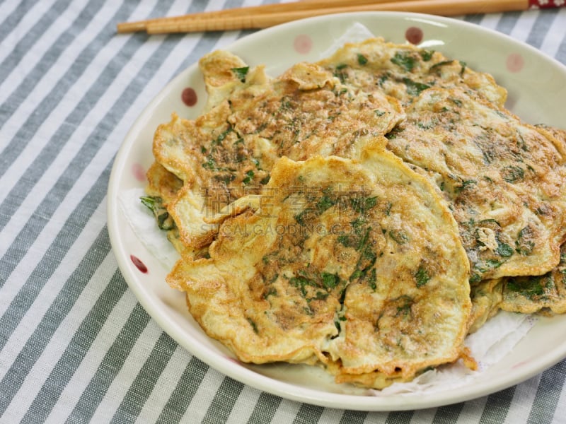 蔬菜,鸡蛋,薄烤饼,高雅,韩国食物,传统,天麸罗,饮食产业,食品,健康