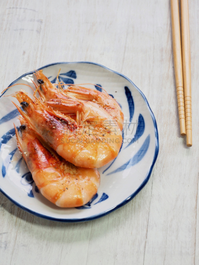 虾,东方食品,垂直画幅,形状,韩国食物,传统,古老的,海产,健康,油煎虾面