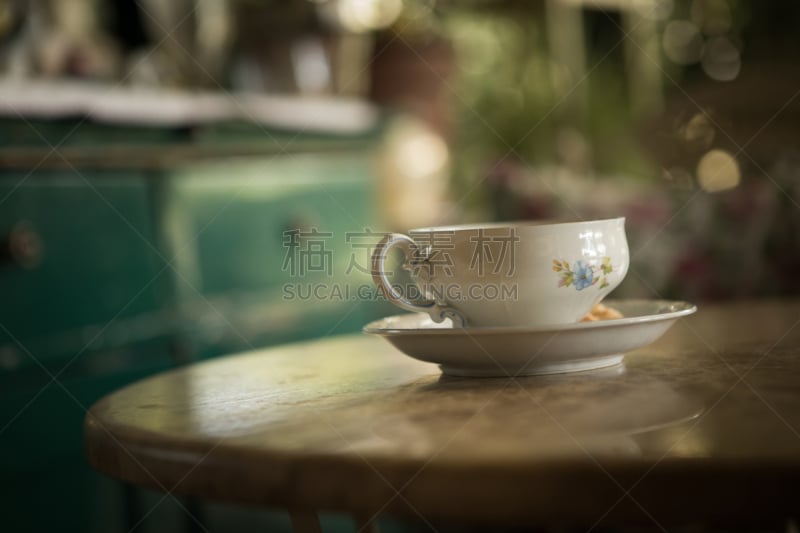 茶杯,古典式,茶碟,复古风格,1960年-1969年,住宅内部,1950-1959年图片,建筑,木制,静物