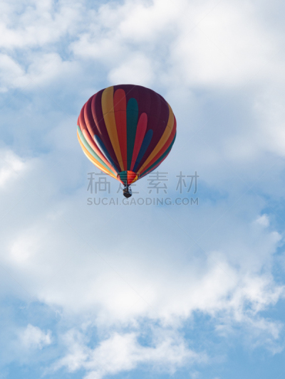 云,热气球,红色,多色的,篮子,纺织品,极限运动,气球节,橙色,比灵斯