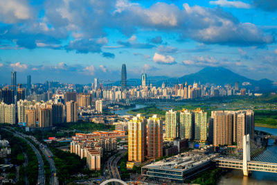 商务旅行,汽车,交通,交通方式,多车道公路,著名景点,户外,深圳,建筑,新的