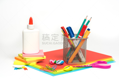 组物体,静止的,卷笔刀,艺术,水平画幅,无人,便签,大量物体,彩虹,商务
